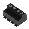 Fci Pluggable Terminal Blocks Ty -5.0- 4P Black   - Trivalence-Cr Zinc B/M Clamp Ni Plated Wire Guard TY04010000J0G